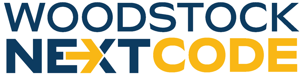 Woodstock Next Code Logo